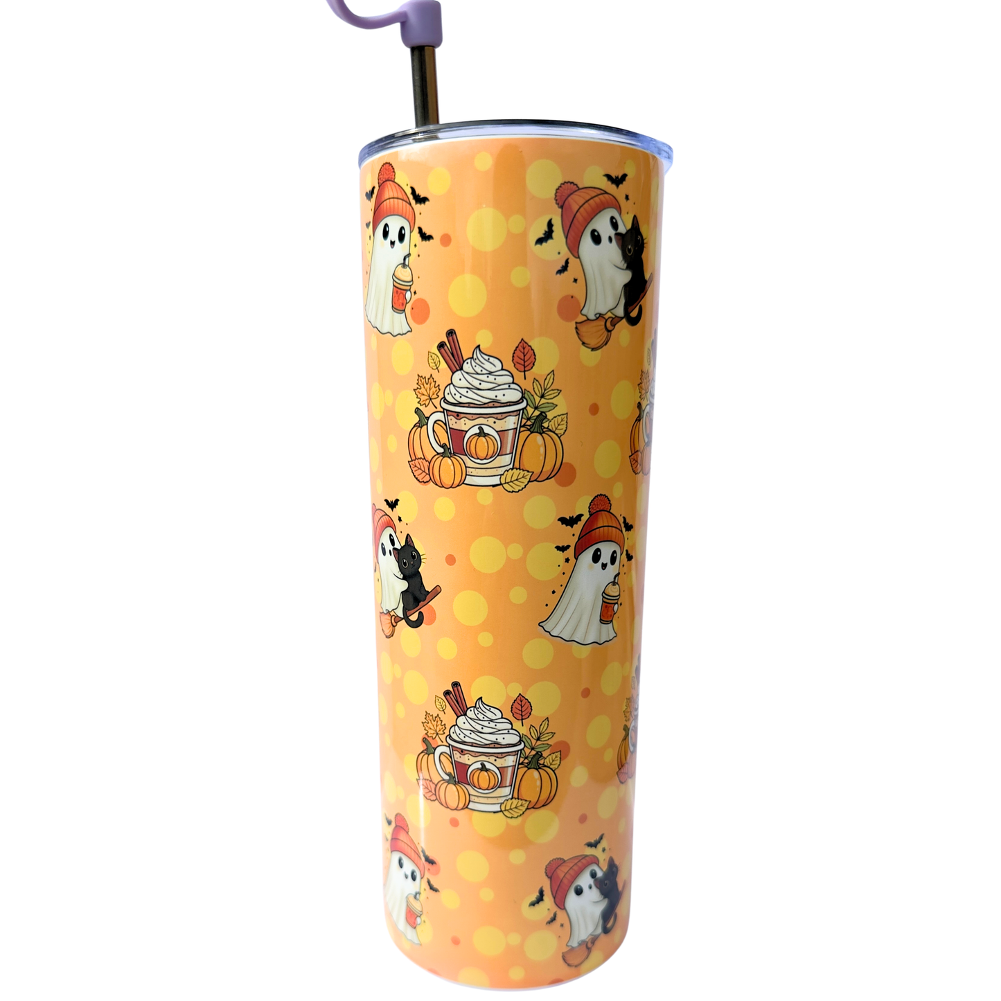 Ghostie Bean 20oz Stainless Steel Tumbler