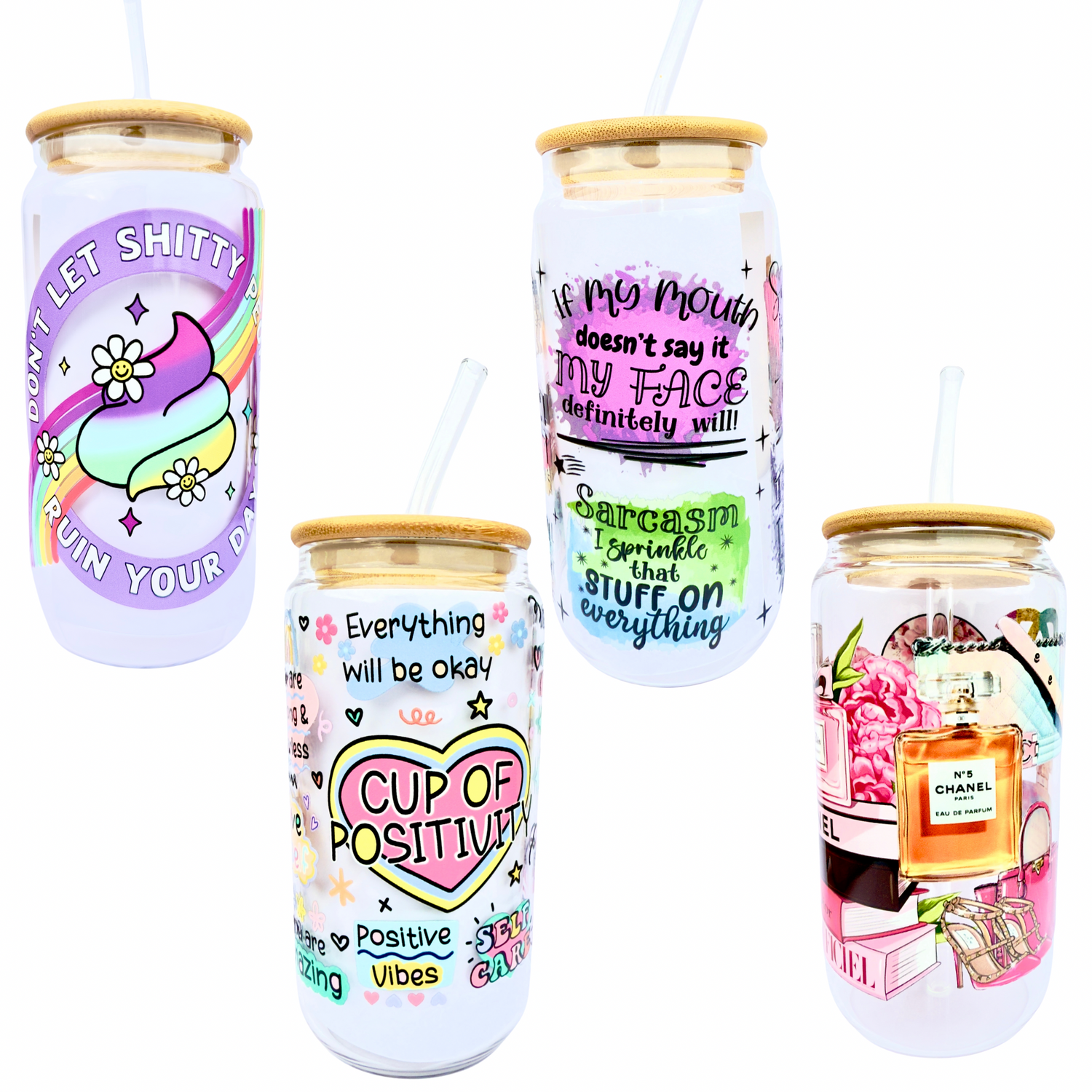 Glass Tumbler Collection – Sip in Style