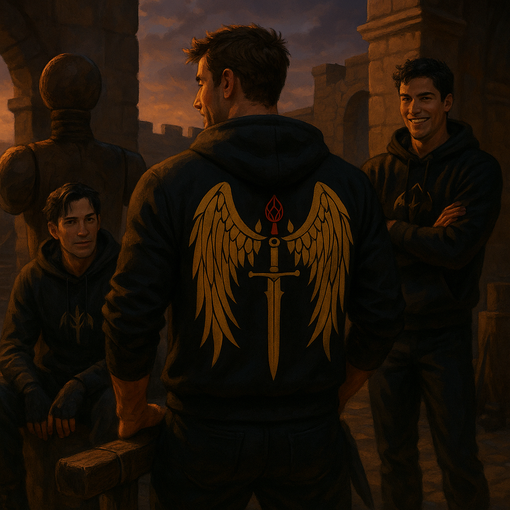 Azriel’s Illyrian Wings Hoodie – Romantasy Edition