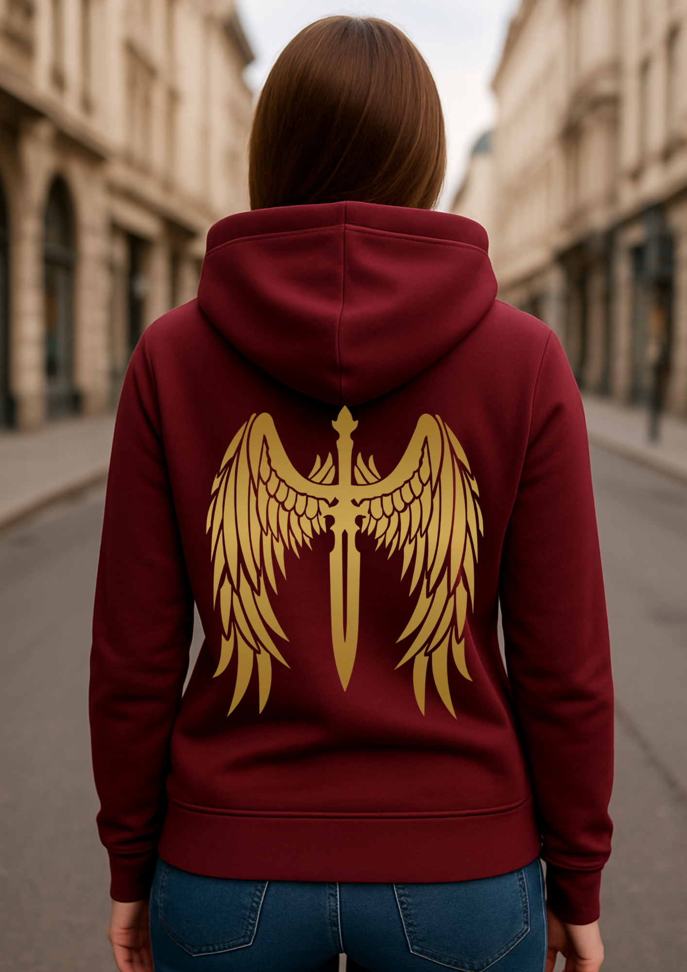 Azriel’s Illyrian Wings Hoodie – Romantasy Edition