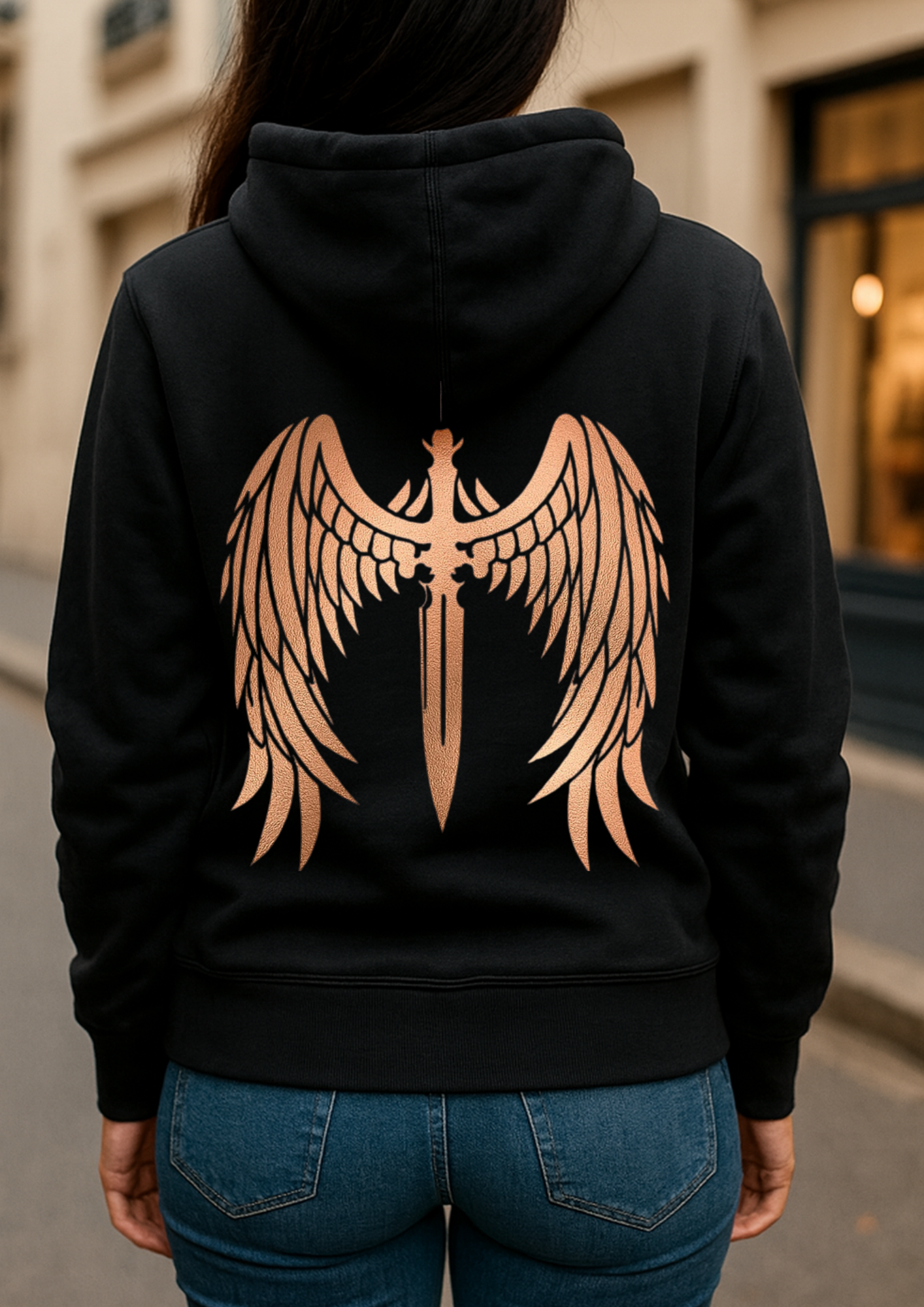 Azriel’s Illyrian Wings Hoodie – Romantasy Edition