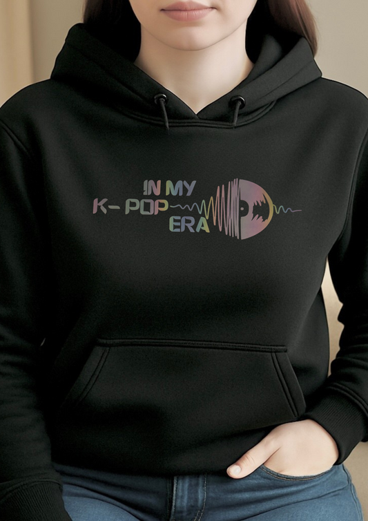 In My K-Pop Era – Holographic Reflective Hoodie