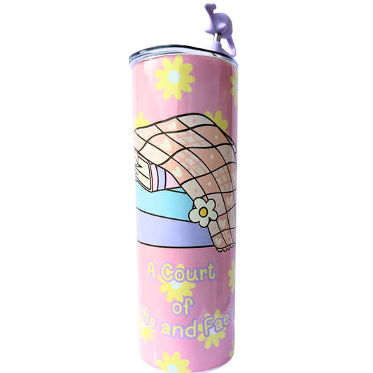 A Court of Dreams and Fae Magic 20oz Stainless Steel Tumbler